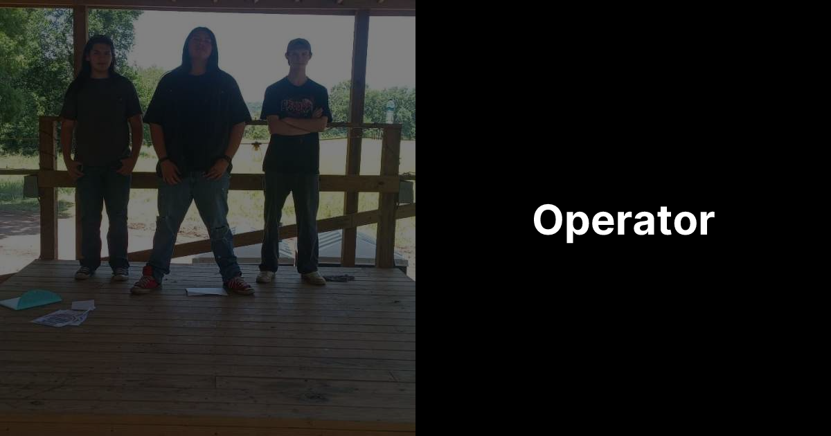 Origin Operatoer Operator